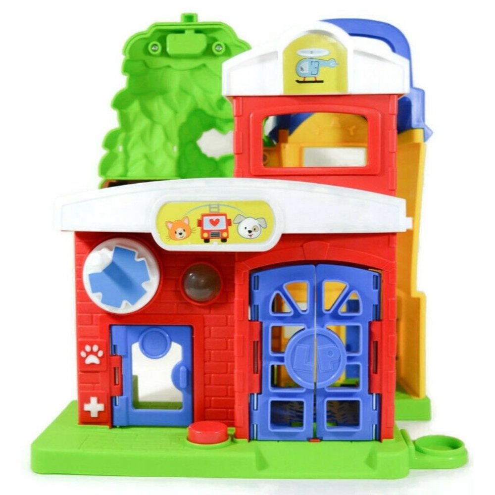 Fisher Price Little People Animal Rescue Adoption Center Playset Toy Incomplete